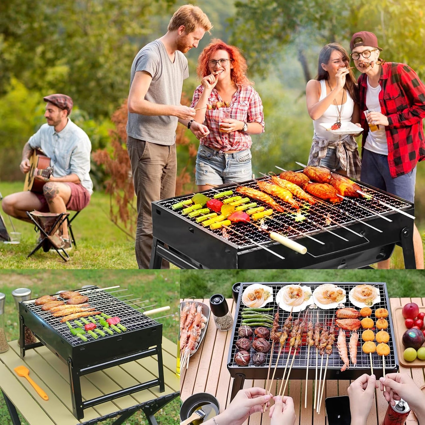 BBQ BARBECUE PEQUEÑO PORTATIL