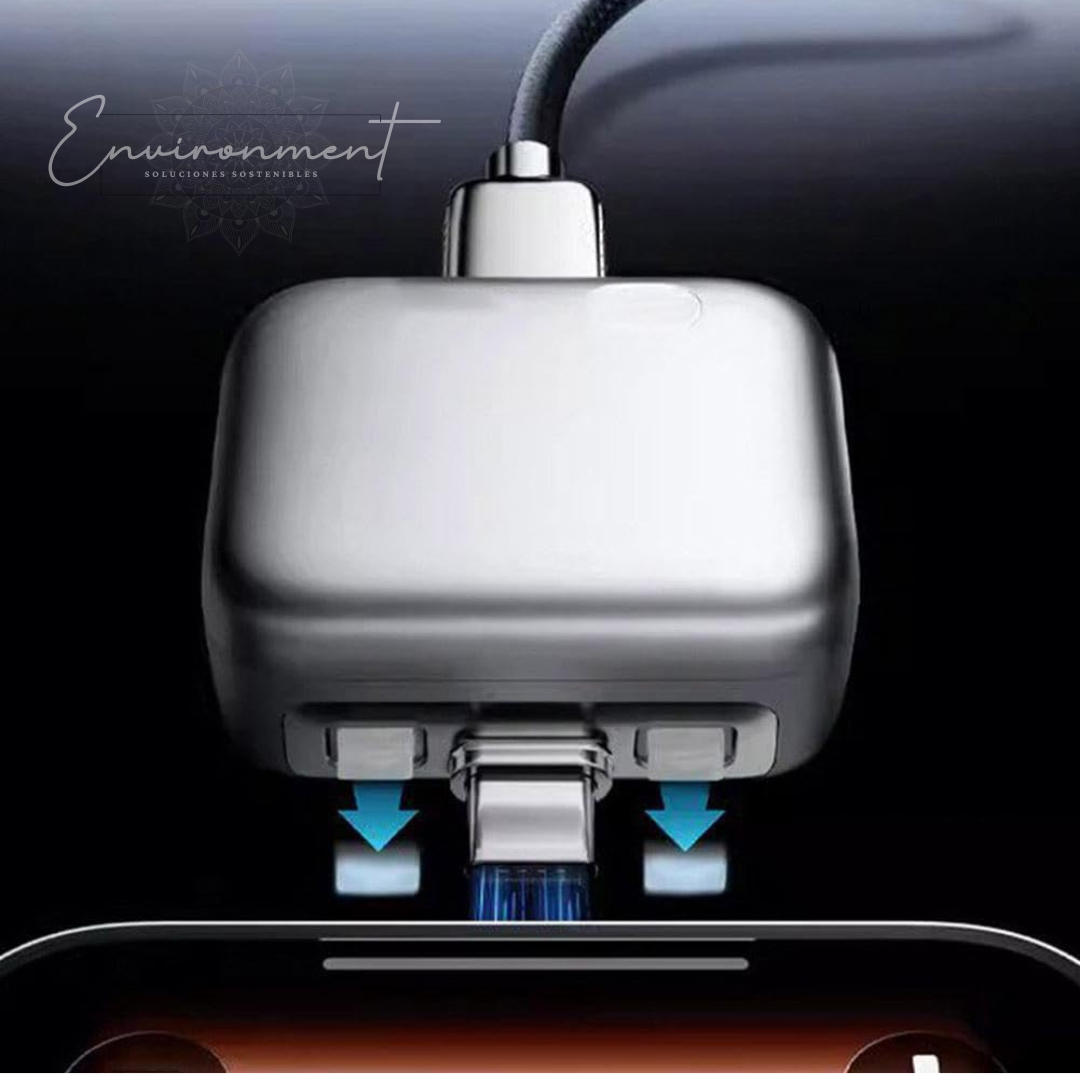 Adaptador de Carga Inteligente con Apagado Automático, Universal Tipo-C para Teléfonos Móviles y Laptops